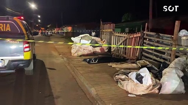 Homem é morto a tiros no Bairro Cascavel Velho; Cápsulas de calibre 22 foram encontradas no local