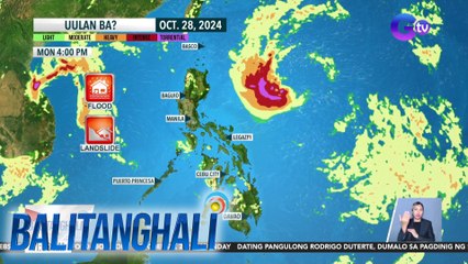Bagyong #LeonPH, humabol ngayong Oktubre - Weather update today as of 11:07 a.m. (October 28, 2024) | Balitanghali