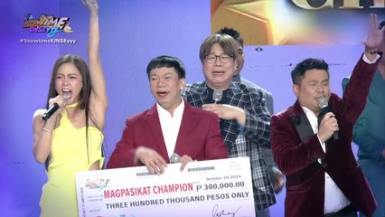 It's Showtime: Congratulations, Team Ogie, Kim, MC, and Lassy!  (Teaser)