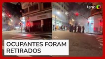 Grupo invade prédio no centro de SP após resultado das eleições e é retirado pela PM