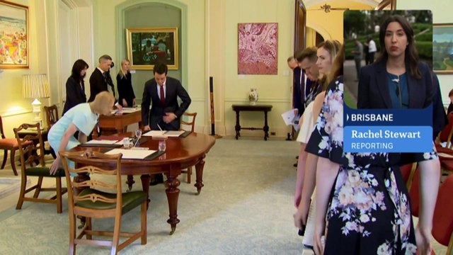 David Crisafulli formally sworn in as Queensland Premier