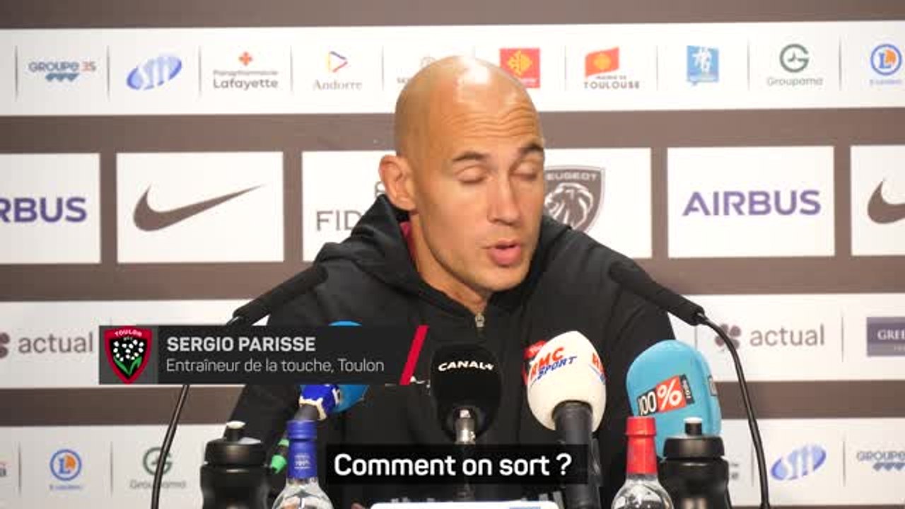 Toulon - Parisse : "Cette équipe de Toulouse était bien plus forte que nous"