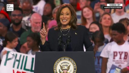 Harris in Philadelphia: 'We have nine days to get this done'