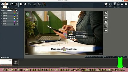 Explaindio Elements Bundle information