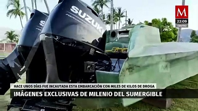 Narco submarino incautado en Guerrero: decomisan toneladas de cocaína
