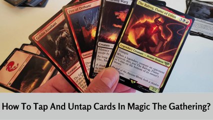 How To Tap And Untap Cards In Magic The Gathering?
