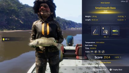 COTW The Angler Izilo Zasendulo Reserve Smallmouth Bass Gear Challenge 2