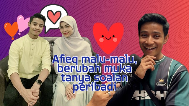 Afieq Shazwan buat pengakuan jujur, sanggup tunggu cinta Wani Kayrie