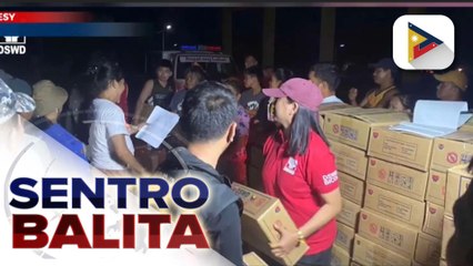 DSWD, walang-patid pa rin ang paghahatid ng tulong Bicol Region at CALABARZON