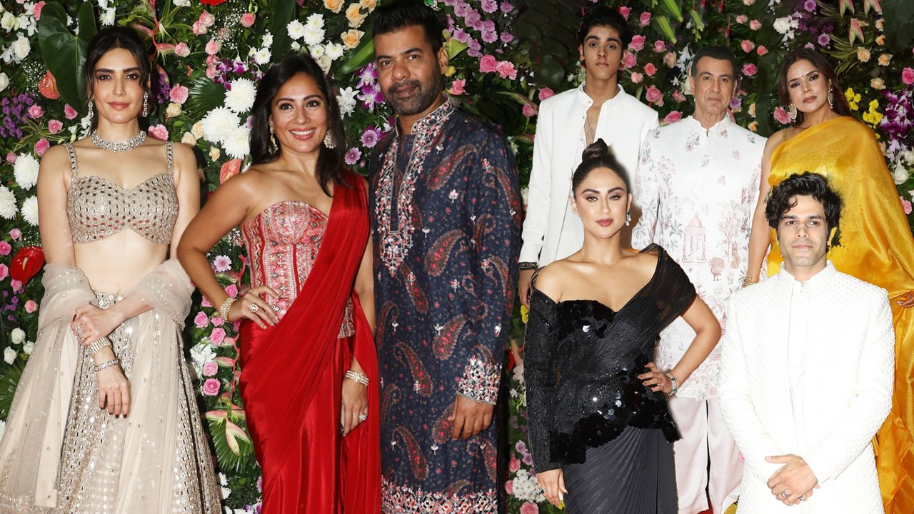 Shabir Ahluwalia, Krystle D'Souza And More TV Stars Seen At Ektaa Kapoor's Spectacular Diwali Party