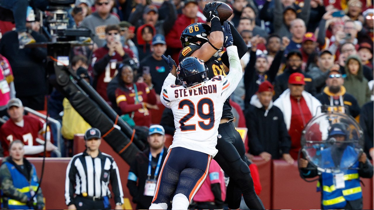Commanders beat Bears on Hail Mary