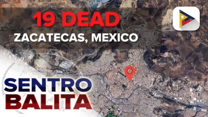 19 patay sa banggaan ng bus at truck sa Mexico