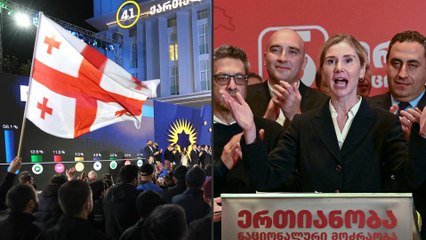 Georgien-Wahl: Opposition spricht von "gestohlenem Sieg"