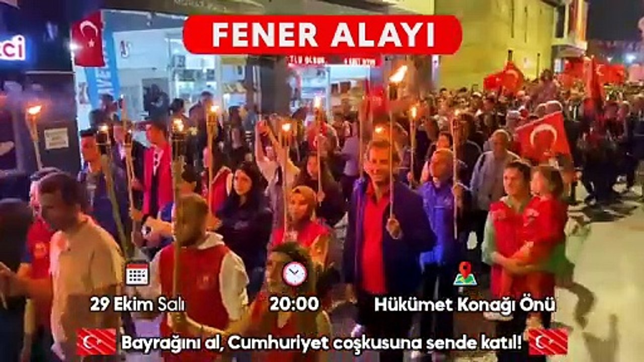 Sinop Valiliğinden fener alayına davet