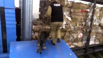 Gümrükte dev operasyon: 103 milyon TL'lik uyuşturucu ele geçirildi