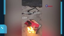 Viral Video Pembakaran Buku Catatan Najwa, Netizen Kayak Anak Kecil