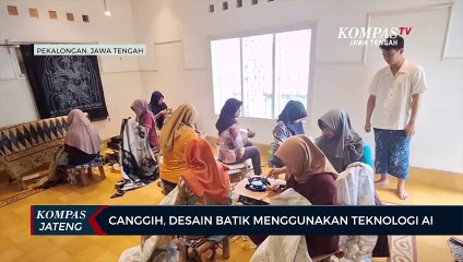 Canggih, Desain Batik Menggunakan Teknologi AI