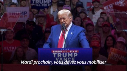 Trump accuse Harris d'avoir "détruit" les Etats-Unis