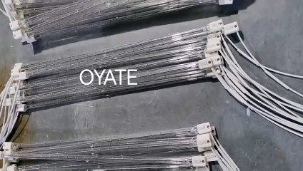 480mm 1200w clear SK15 infrared heating lamps quartz heat tubes