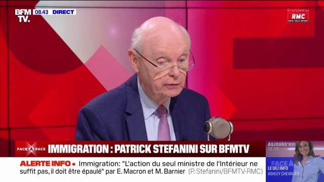 Patrick Stefanini estime que le ministre de l'Intérieur a raison de vouloir inscrire une nouvelle loi immigration