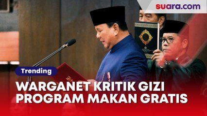 Uji Coba Program Makan Gratis di Sekolah, Warganet Kritik Nutrisi dalam Menu yang Disajikan