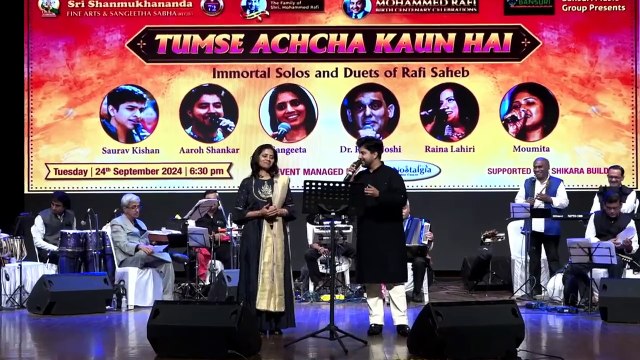 Abhi Na Jao Chhod Kar ❤ Aaroh Sharma and Sangeeta Melekar Live Cover evergreen romantic love song