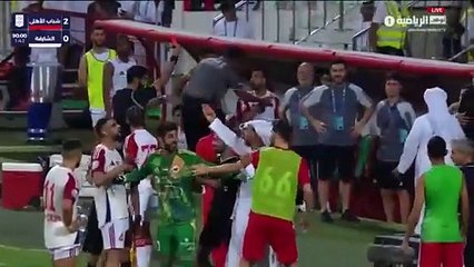 23 minutes of excitement in the summit match between Shabab Al Ahli and Sharjah