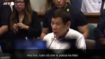 Filippine, Duterte non si scusa per la sua sanguinosa guerra alla droga