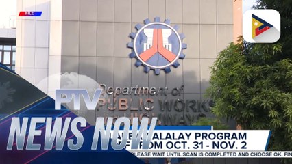 DPWH's Lakbay Alalay Program to kick off from Oct. 31-Nov. 02
