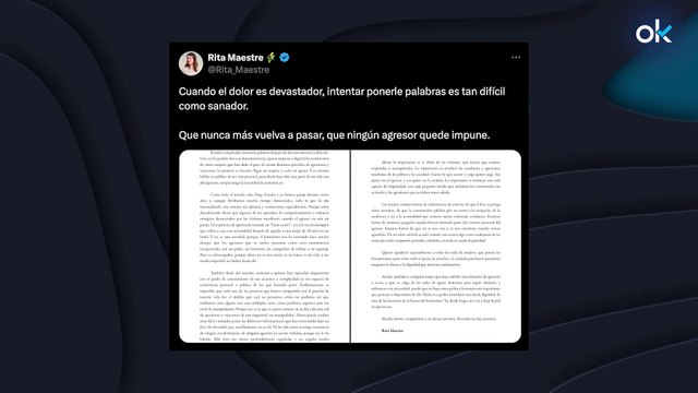 Rita Maestre dice sentirse engañada y niega haber protegido a Errejón: Parecía un buen novio