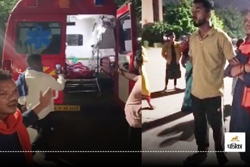 रायपुर AIIMS में हंगामा