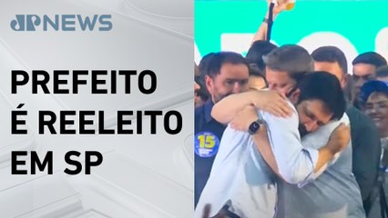 Nunes chama Tarcísio de “líder maior” durante discurso da vitória