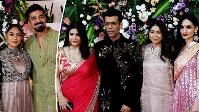 Stars Shine At Ekta Kapoor’s Diwali Bash: Mrunal Thakur, Maheep Kapoor, and Karan Johar Among Attendees
