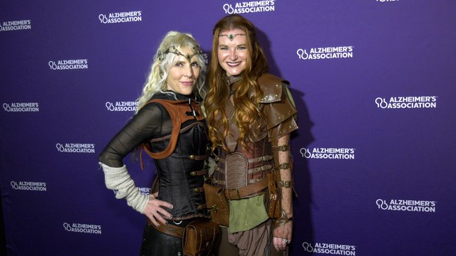 Riley Weston and Sarah Drew 7th Annual Dance Party to End ALZ: Halloween Edition Red Carpet
