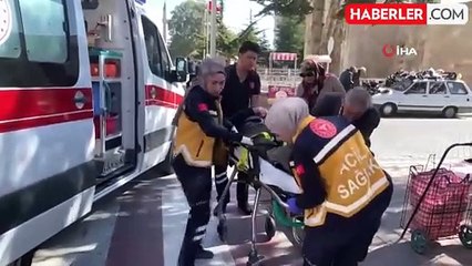 Otomobilin Çarptığı Yaşlı Adam Yaralandı