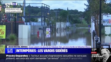 Mort d'un homme lors des inondations dans le Var: "Il était généreux et gentil", raconte Jean-Michel Bersia, maire de Vidauban