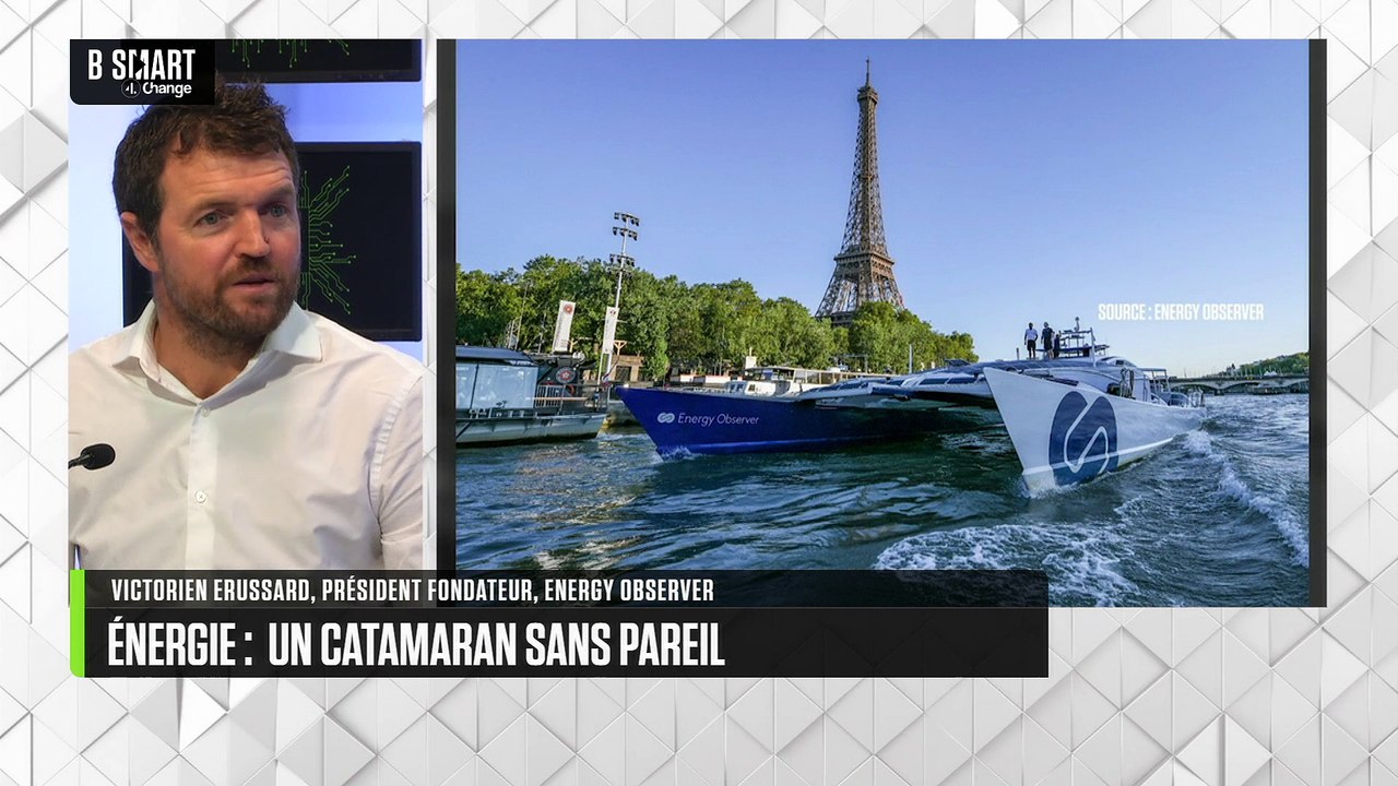SMART TECH - Énergie : un catamaran sans pareil