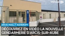 Découvrez en exclusivité les images de la nouvelle gendarmerie d'Arcis-sur-Aube