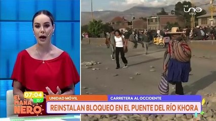 Otorgan medidas sustitutivas a los 37 detenidos por los bloqueos de Parotani