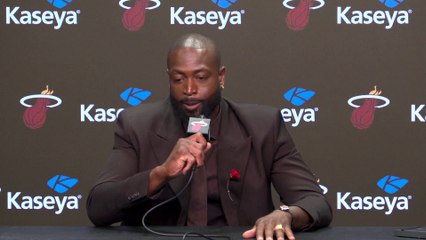 Dwyane Wade on the unveiling of his statue outside Miami Heat arena: 'I'm a part of the history'