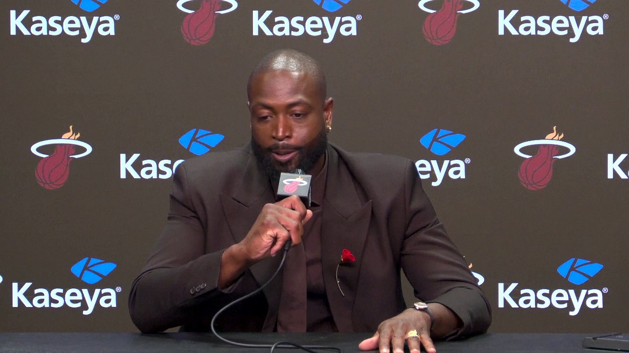 Dwyane Wade on the unveiling of his statue outside Miami Heat arena: 'I'm a part of the history'
