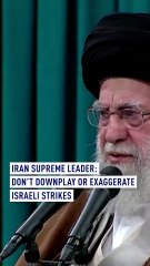 Iran’s Supreme Leader Khamenei responds to Israeli attack, calls for ‘calculated response’