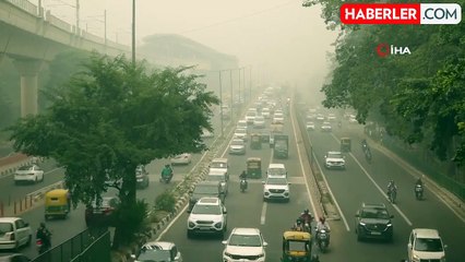 Yeni Delhi'de Hava Kirliliği Tehlike Sinyalleri Veriyor