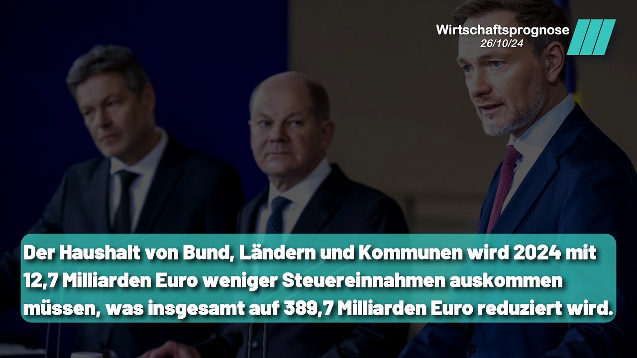 Deutschland vor einem historischen Rückgang der Steuereinnahmen