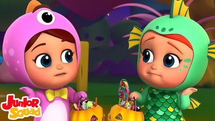 Cinco Pequeños Monstruos Salen De Caza Canción Infantil Y Rima Espeluznante En Español