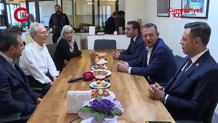 CHP GENEL BAŞKANI ÖZGÜR ÖZEL, AÇIK RADYO’YU ZİYARET ETTİ