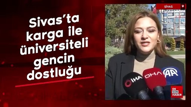 Sivas'ta karga ile üniversiteli gencin dostluğu