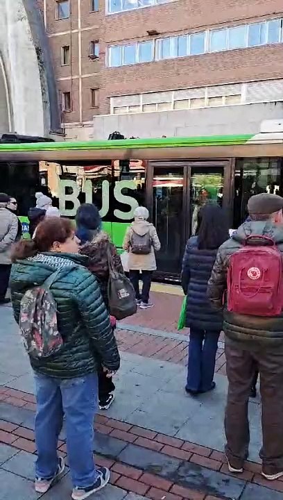 La huelga de transporte 'atasca' el centro de Valladolid