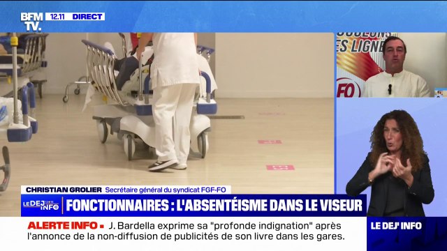 Christian Grolier (FGE-FO), sur la hausse du délai de carence dans la Fonction Publique: On est furieux de ce gouvernement anti-fonctionnaires