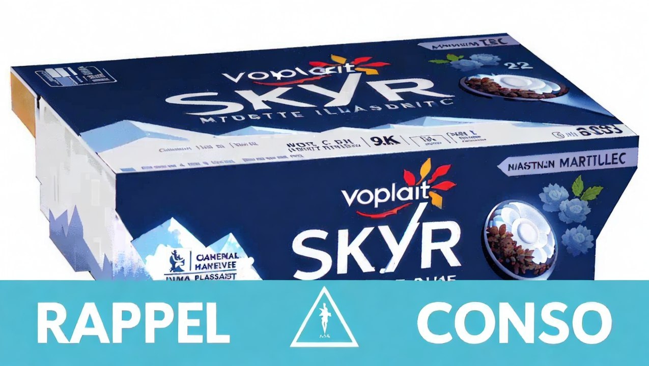 Alerte Rappel : Plusieurs Lots de Skyr Yoplait Concernés
